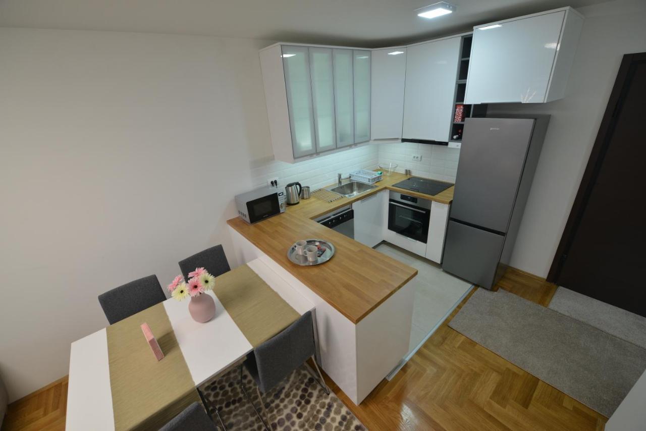 Apartment 54 City Center - Free Private Garage Újvidék Kültér fotó